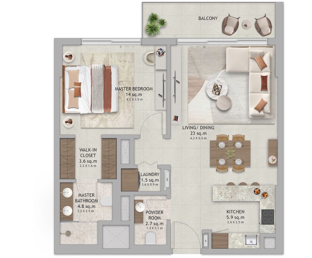 1 Bedroom